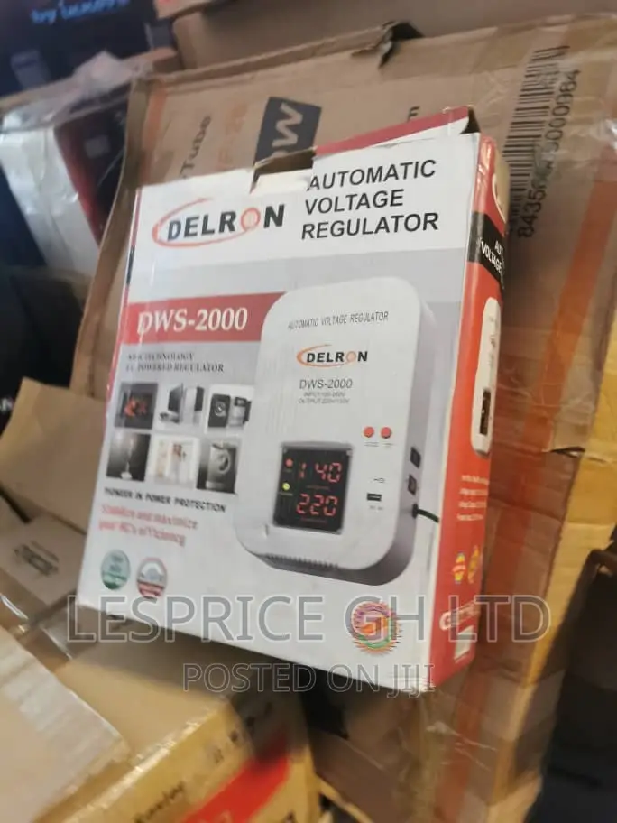 Delron 2000VA Brand New Stabilizer