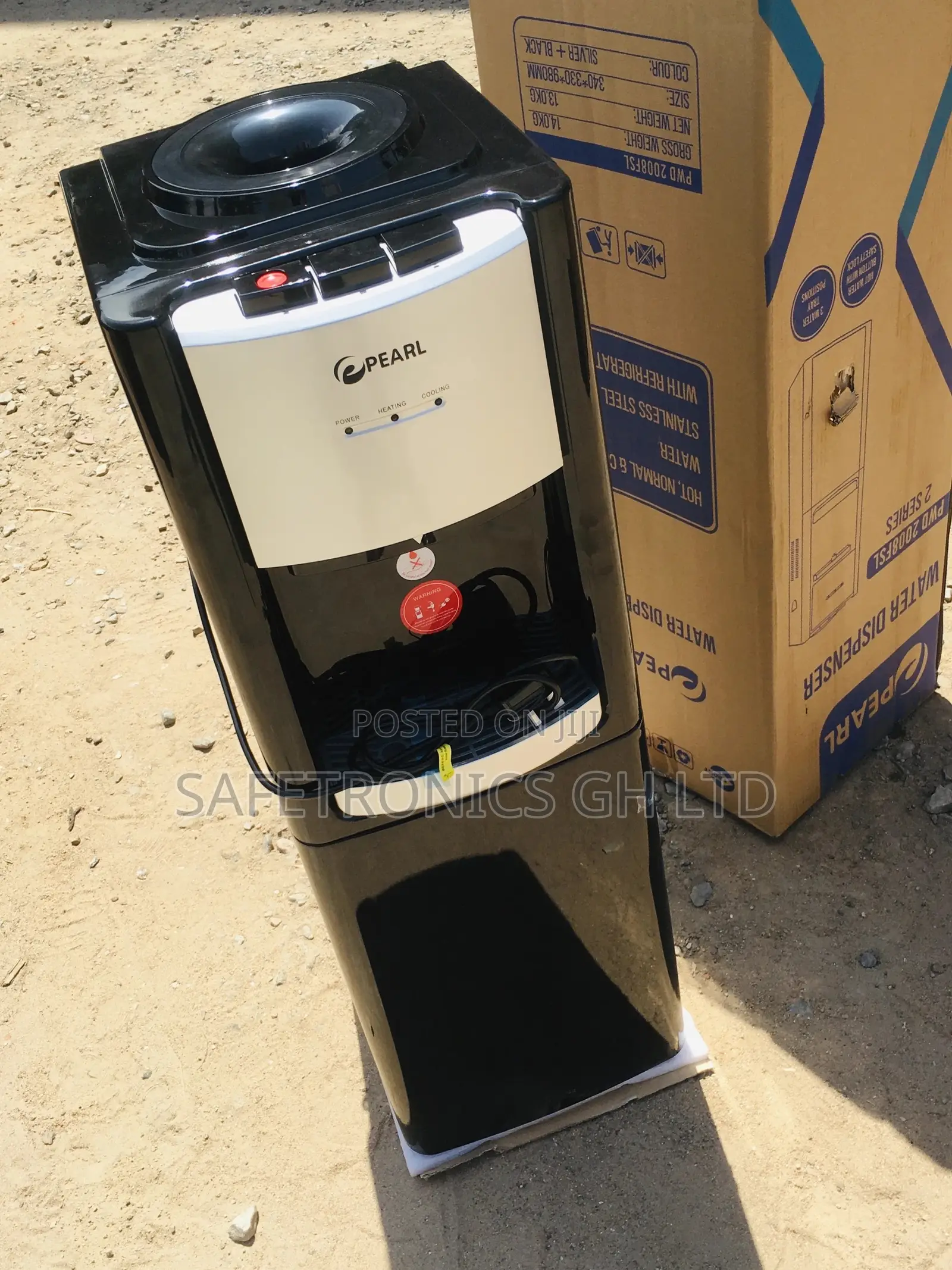 Durable Pearl Electric Water Dispenser PWD-1009 Hot/Cold