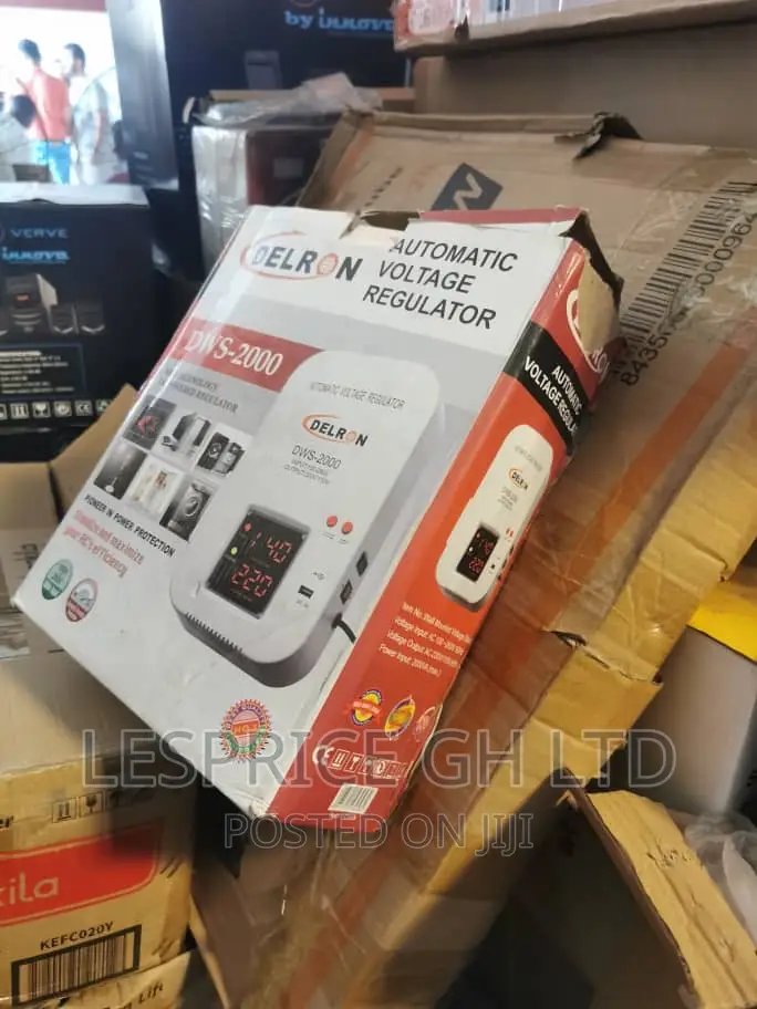 Delron 2000VA . Digital Stabilizer the Right Choice