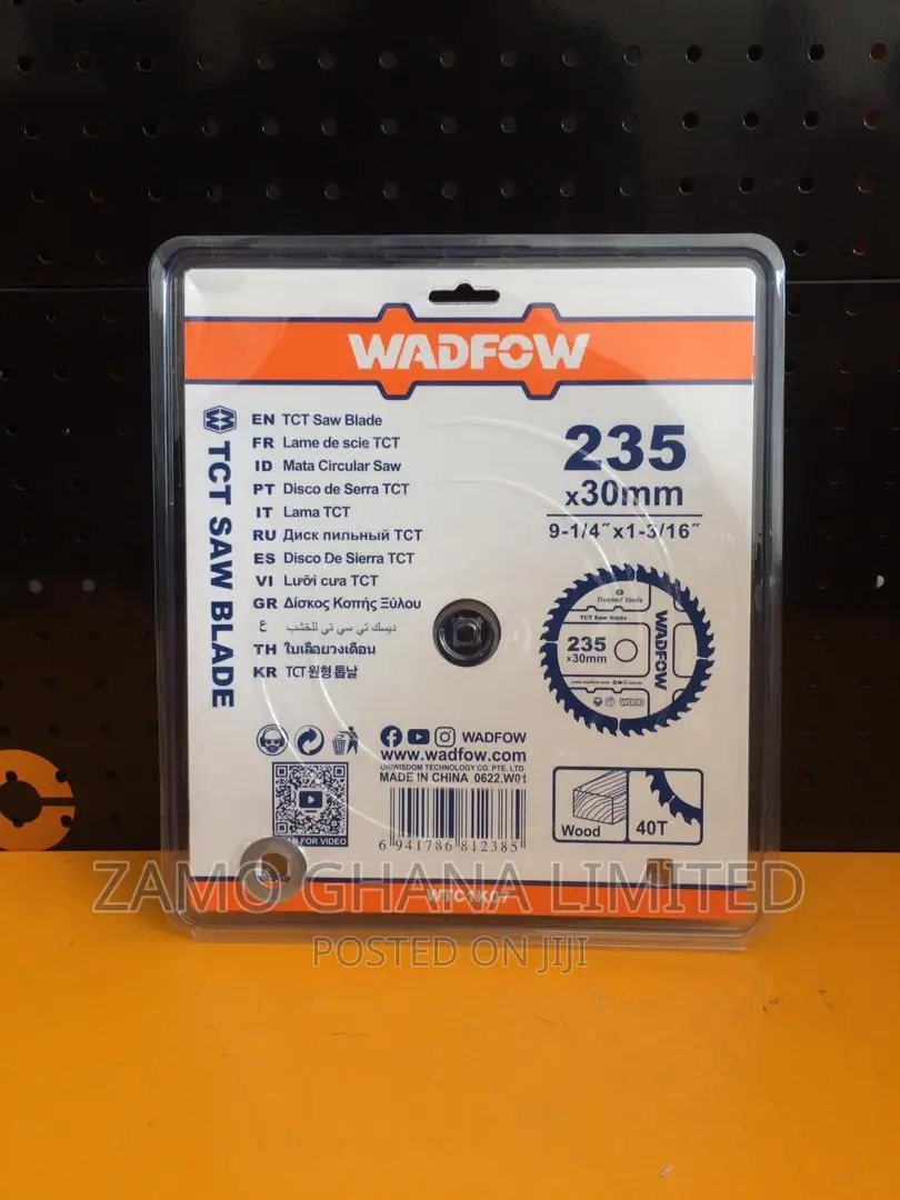 TCT Saw Blade 9.5 Inches - Wtc1k07