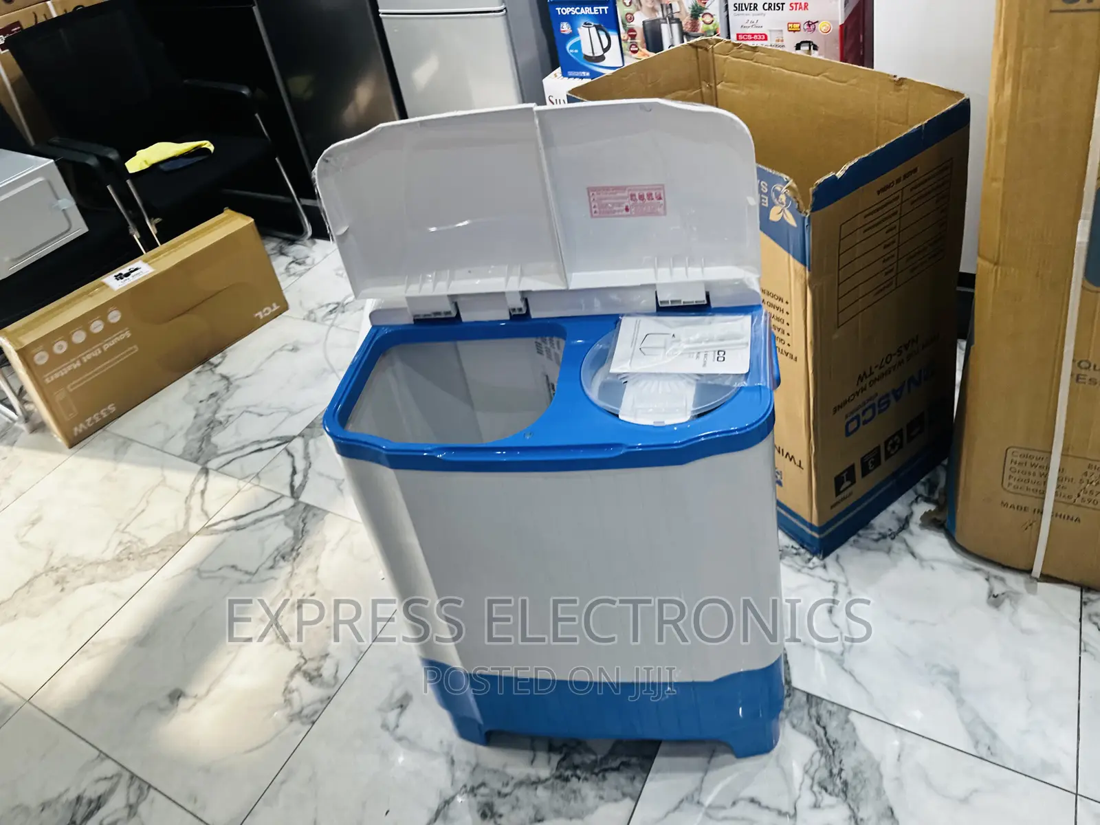 Wash and Spin __ ><7kg Washing Nasco Machine Topload