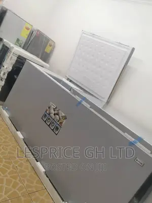 Pearl 708L Double Door Silver Chest Freezer