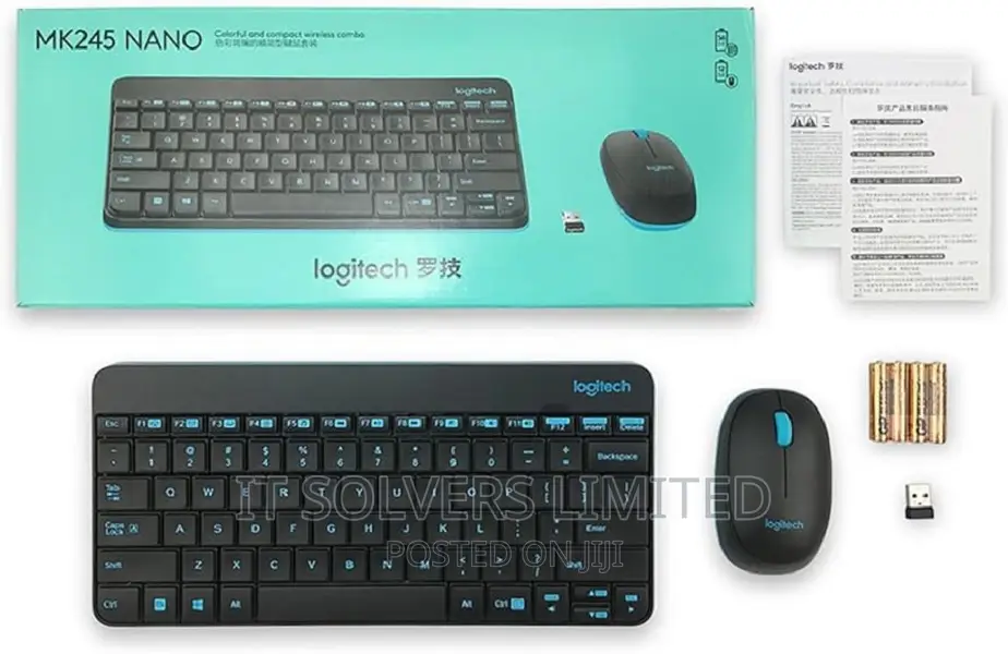 Logitech Mk245 Wireless Keyboard and Mouse