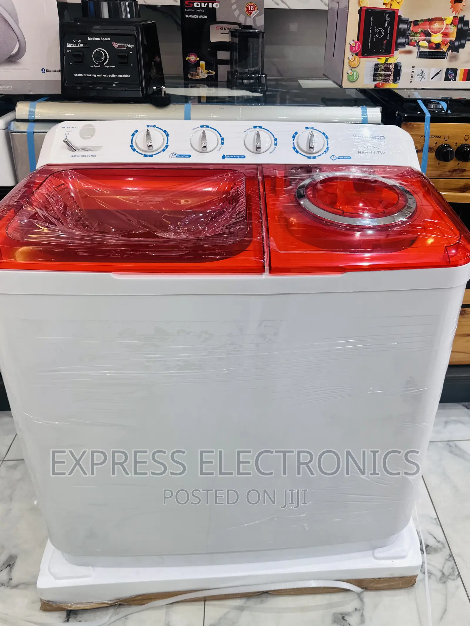 Nasco 11kg Topload Washing Machine ><.