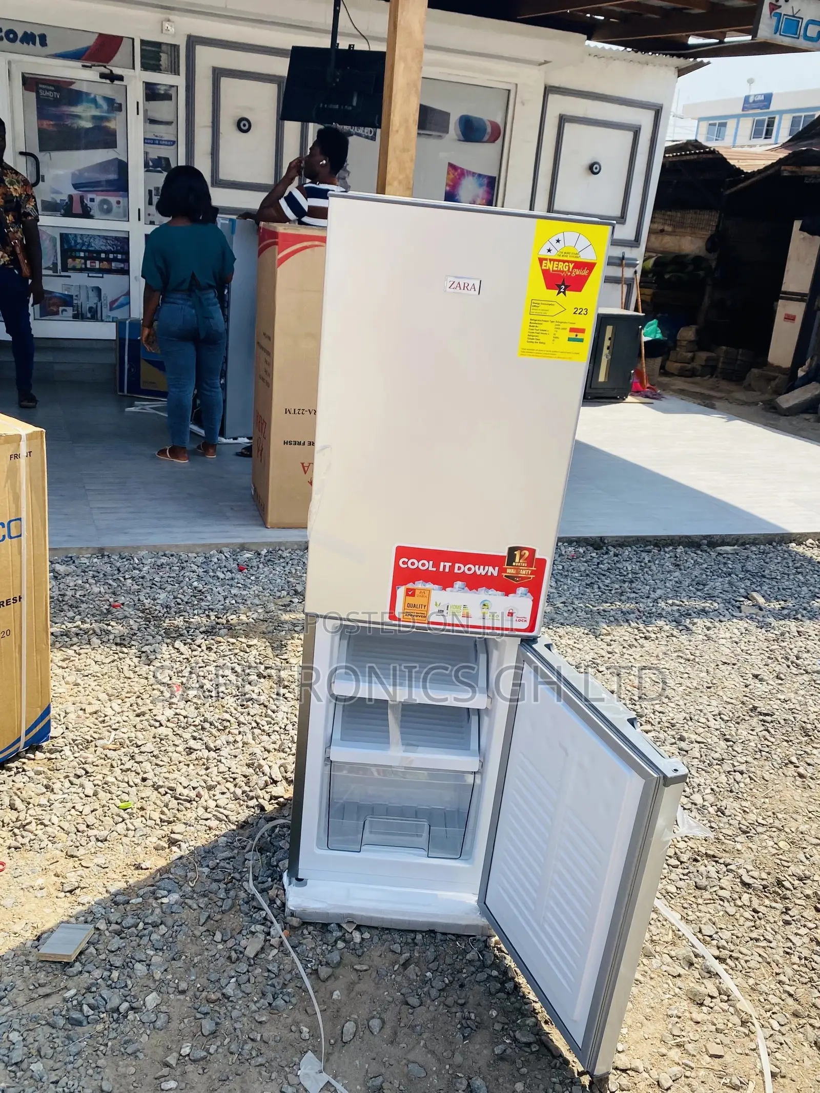 Reliable Topfreezer Doubledoor Zara-22tm Gray Fridge