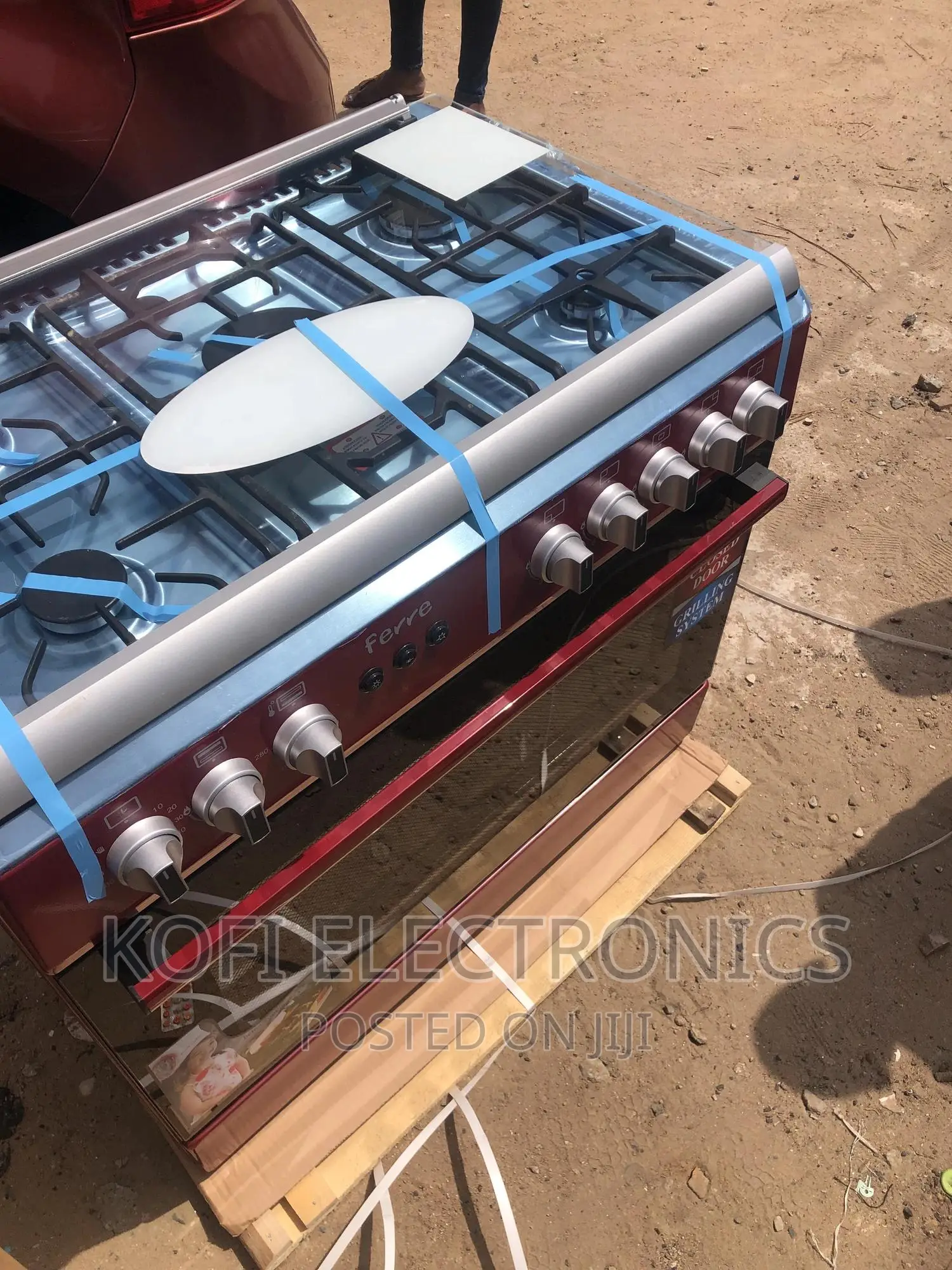 60/90 Size-Ferre 9L.X1r-oktc- Stainless Top 5 Burner