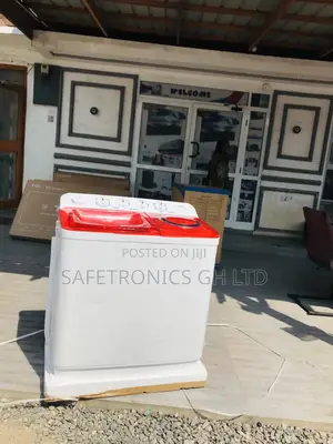 White 11kg Washingmachine Nasco Topload Semiautomatic