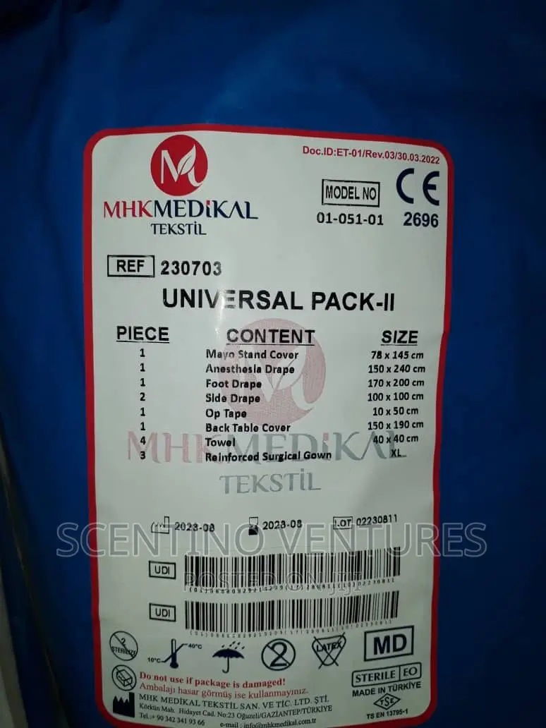 Disposable Surgical Drapes and Packs