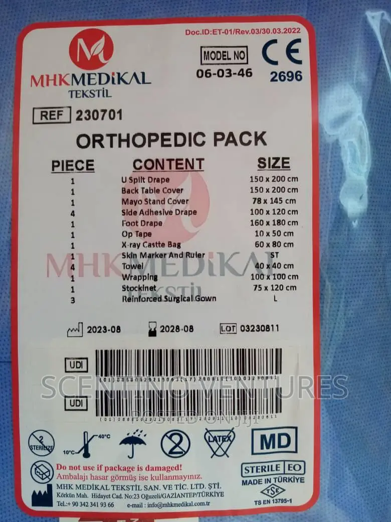 Disposable Surgical Drapes and Packs