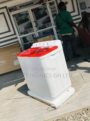 Red/White Semiautomatic Washingmachine Topload 11kg Nasco