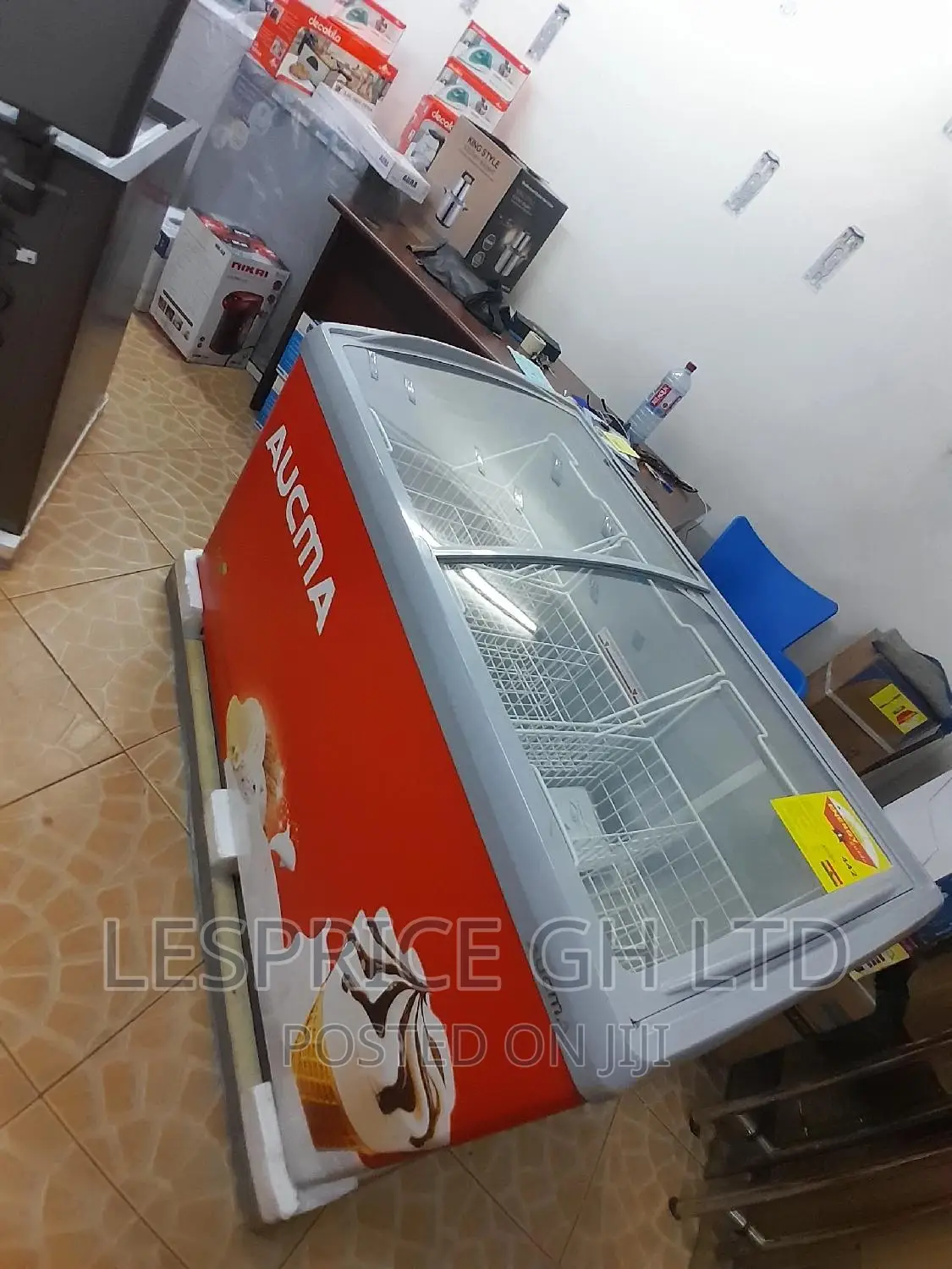 Aucma 330L Ice-Cream Freezer