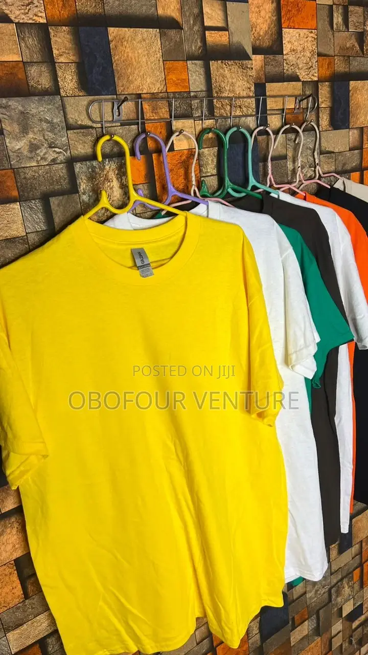 Unisex Plain T-Shirts From USA 