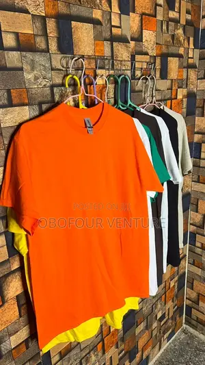 Unisex Plain T-Shirts From USA 