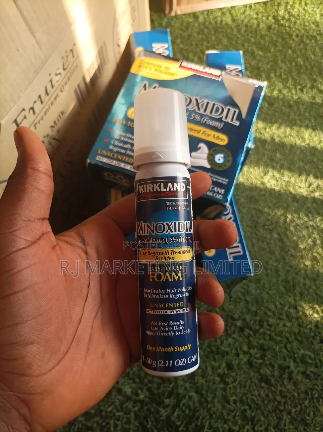 Kirkland Minoxidil Foam for Hair and Beard