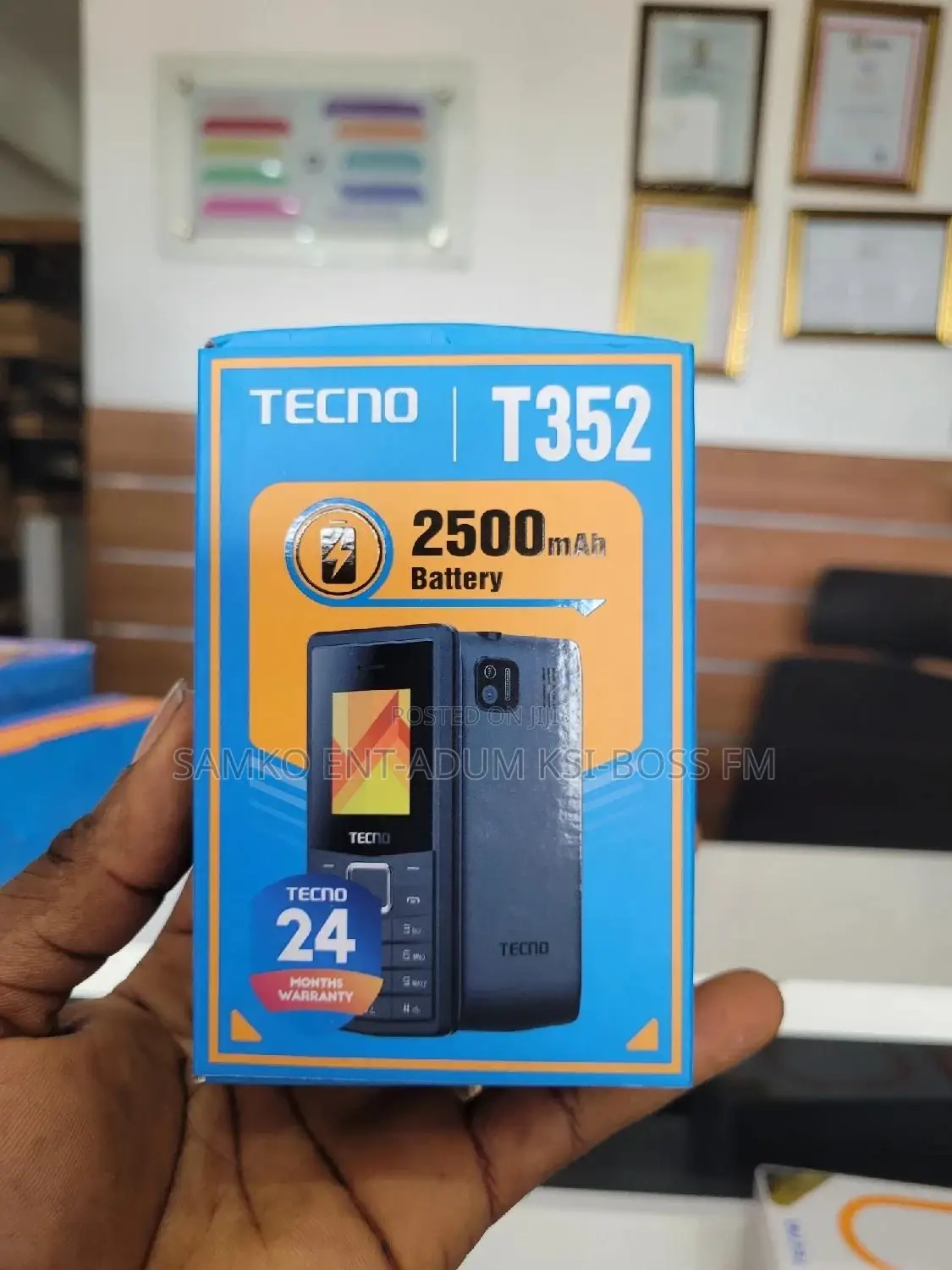 New Tecno T352 Blue
