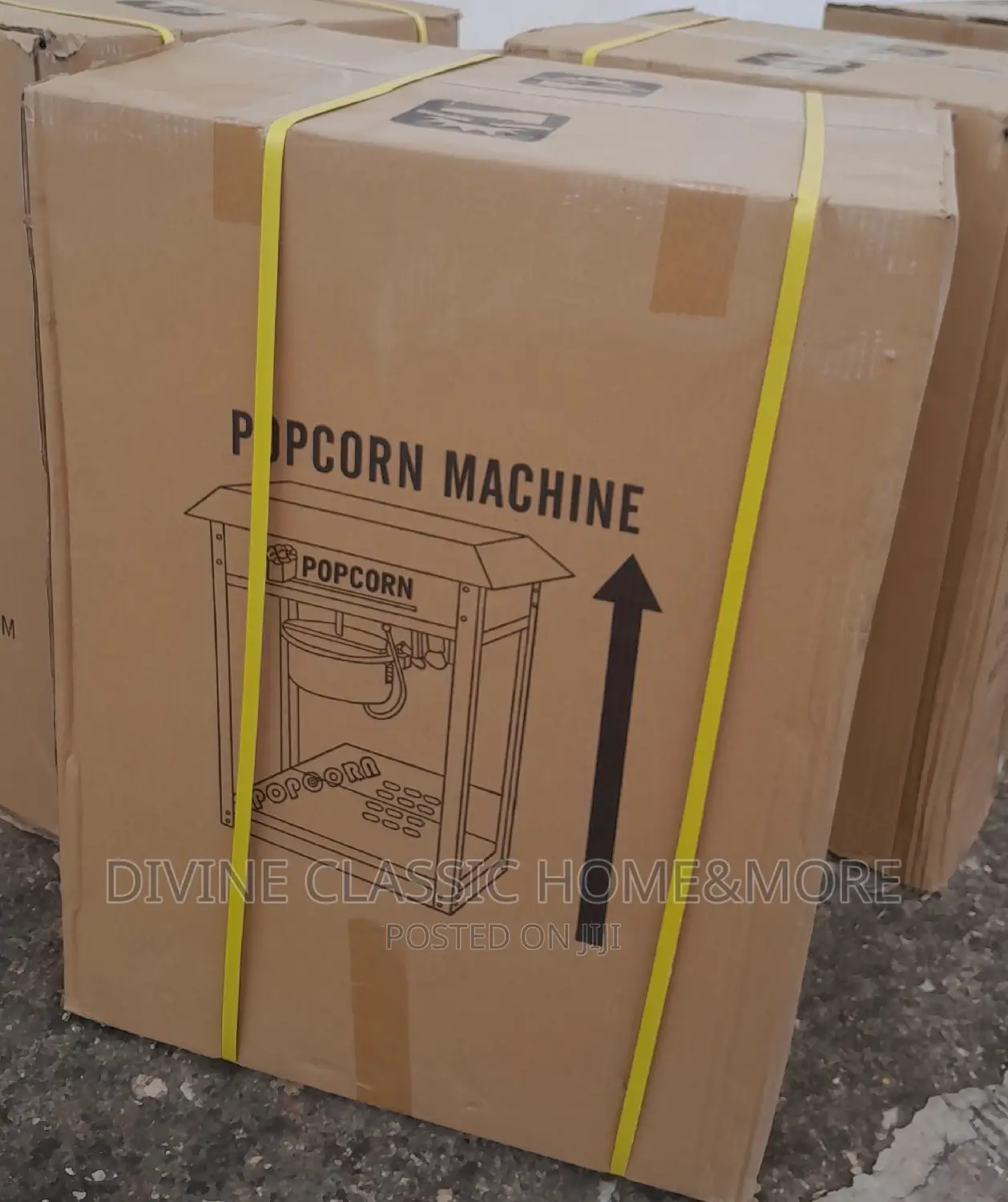 Large Automatic Popcorn Machine (Foreign)