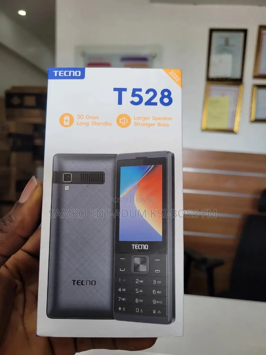 New Tecno T528 Gold