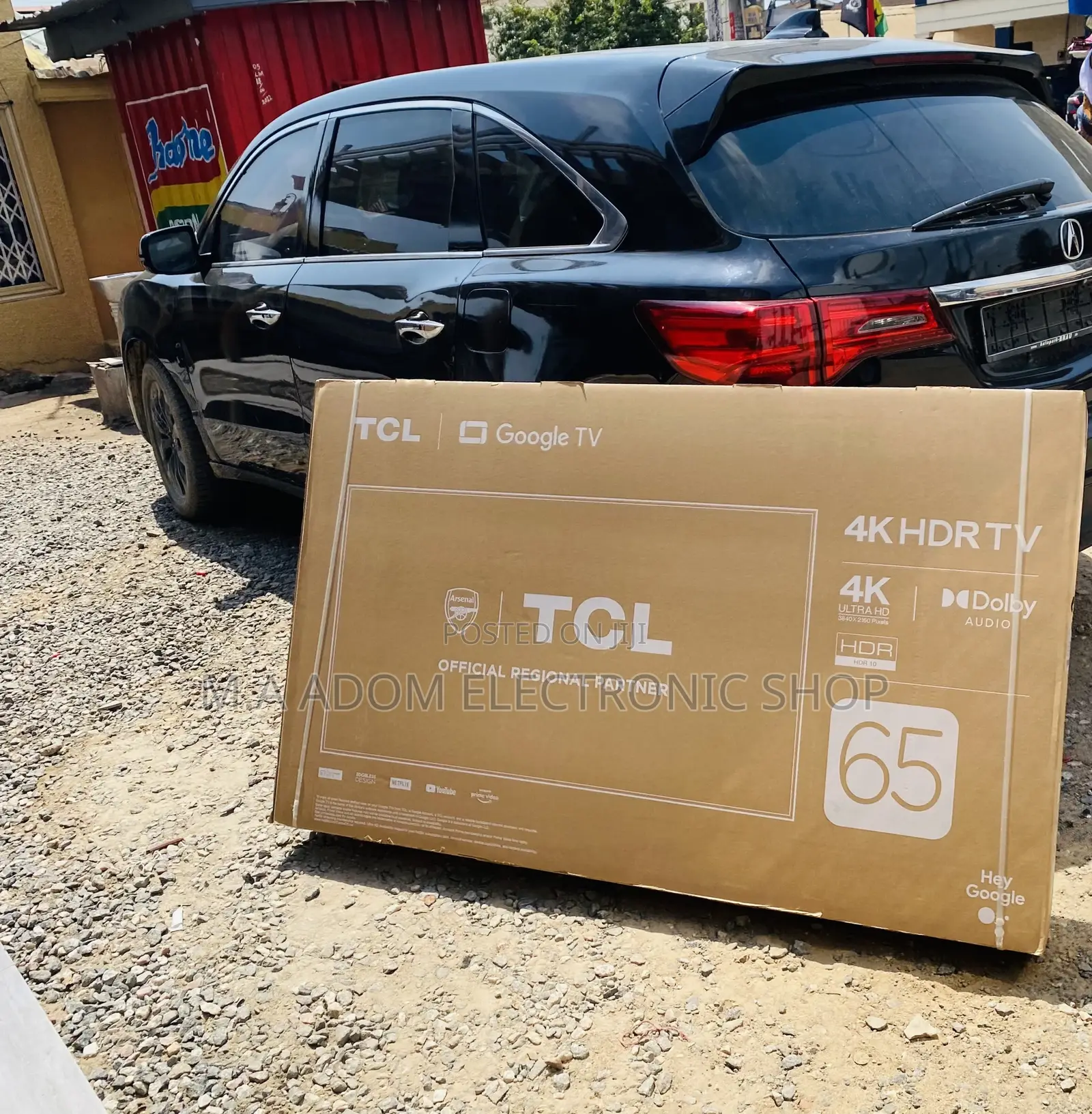 TCL 65p635 65 Inch HDR Google Smart Tv(Black).