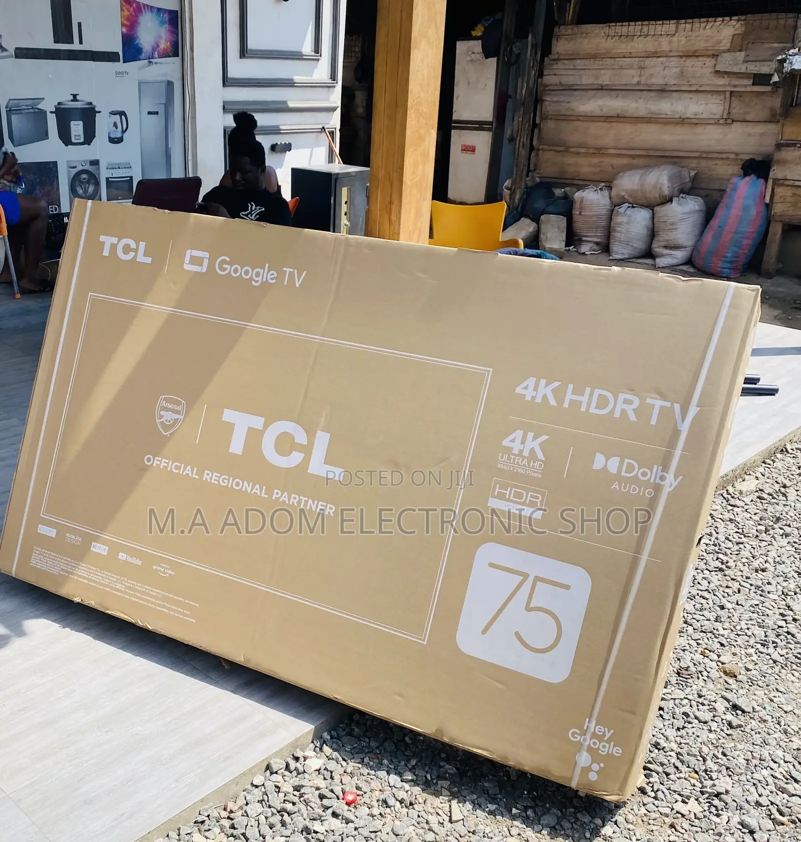 Long Lasting TCL 75p635 75 Inch HDR Google Tv 