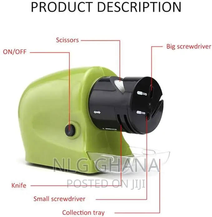 Electric Kitchen Multi Functional Knife Sharpener