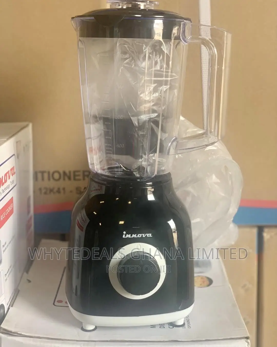 Innova 3-in-1 High Quality Unbreakable Jar Blender W/Grinder