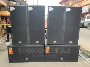 JBN FULL RANGE(2pairs)EV Bass(Pair) Speakers Set