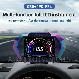 Car Universal Small Dashboard All Cars OBD Easy to Install