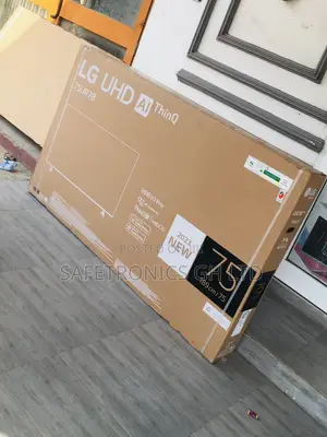  75 Inches Black Electric Smart LG UHD Glossy LED UHD Tv