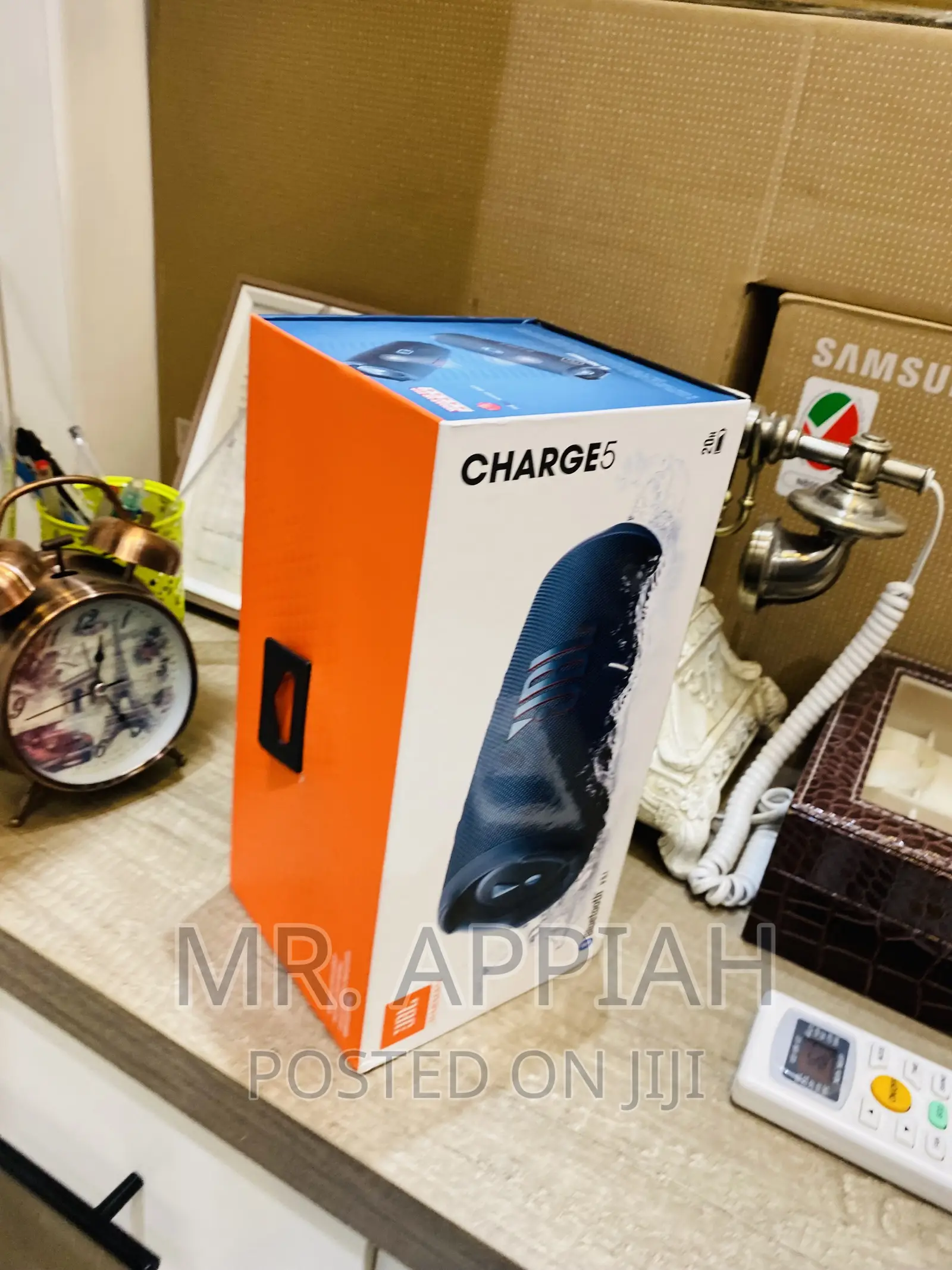 High Quality JBL Charge 5 Bluetooth Speakers(Blue).
