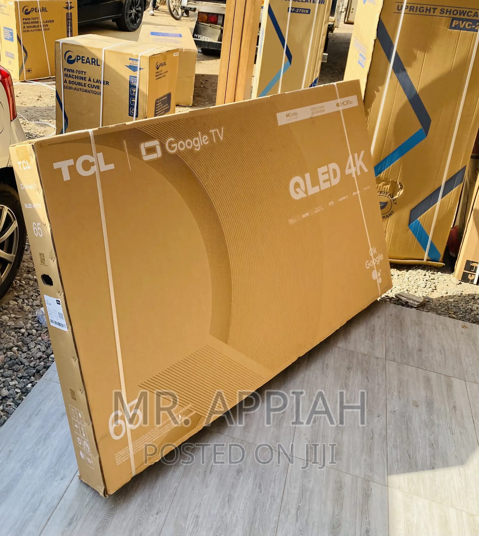 Brand New TCL 65c645 65” Ultra Hd Smart Qled Google Tv
