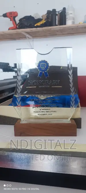Customizing and Selling of Award Plaques and Citations