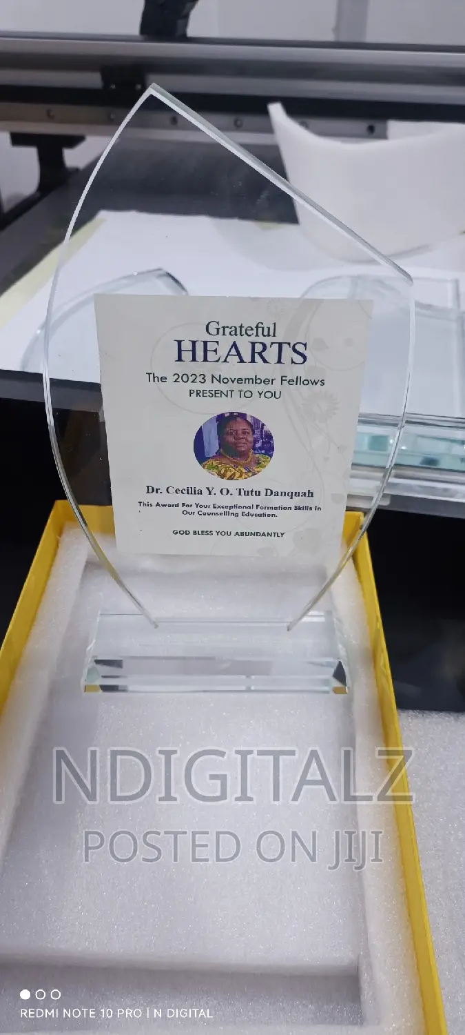 Customizing and Selling of Award Plaques and Citations