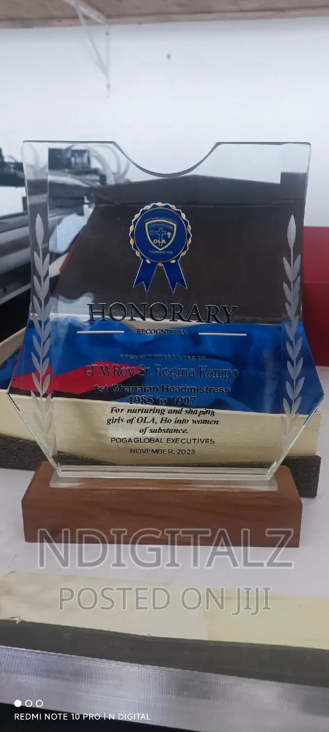 Customizing and Selling of Award Plaques and Citations