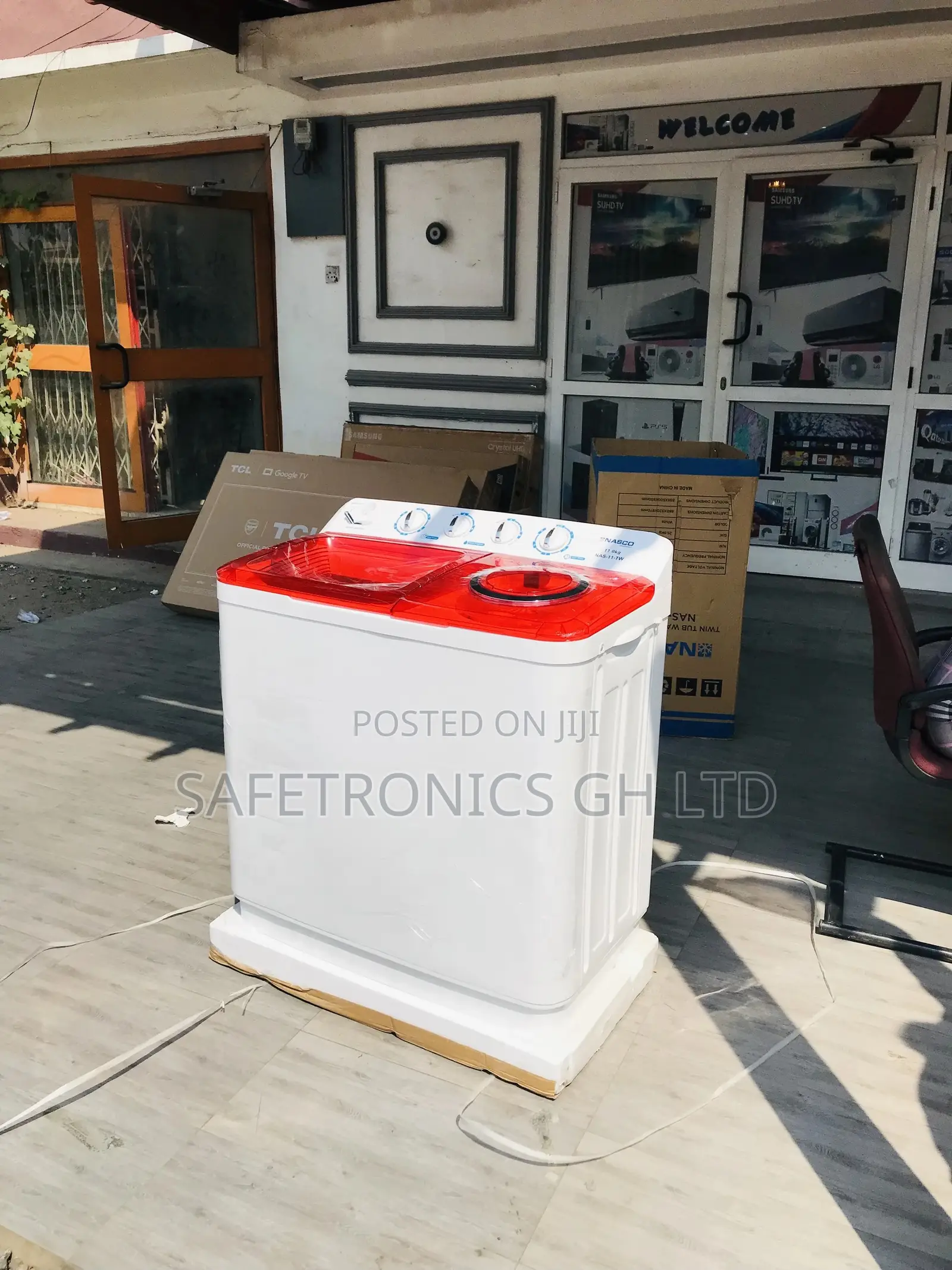 Topload Semiautomatic Nasco Electric 11kg Washingmachine