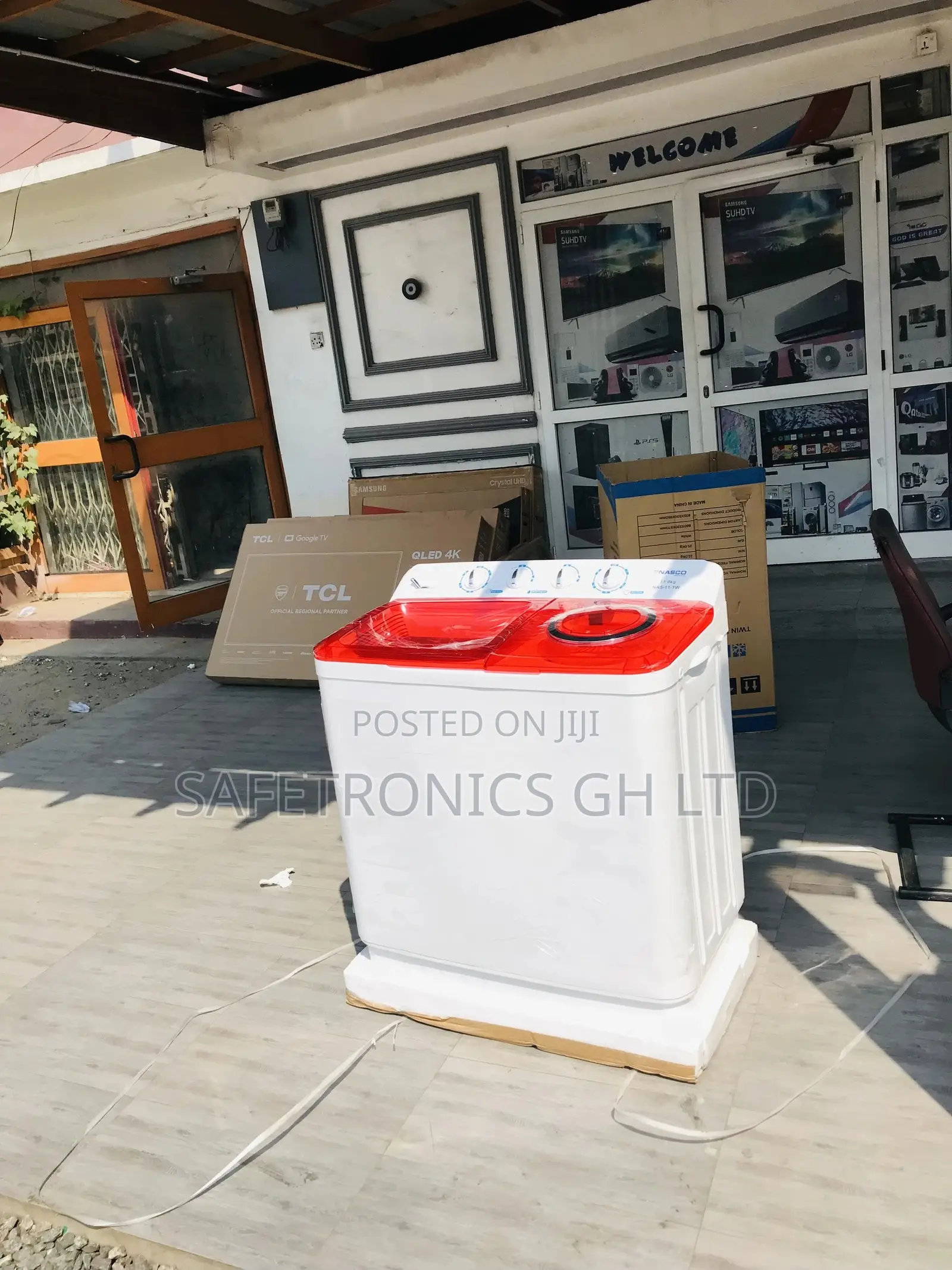 Washingmachine Topload Affordable 11kg Semiautomatic Nasco