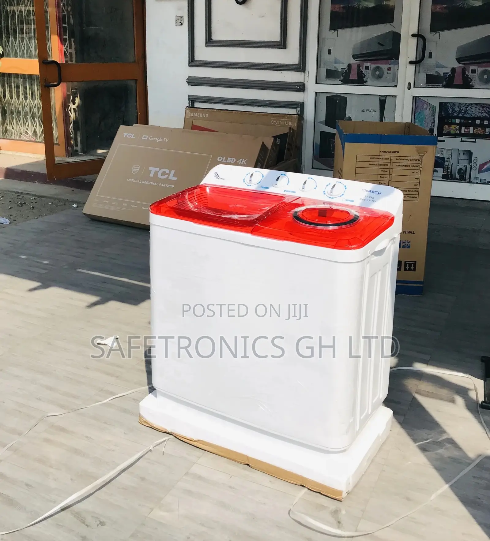 Reliable Semiautomatic Washingmachine Topload 11kg Nasco