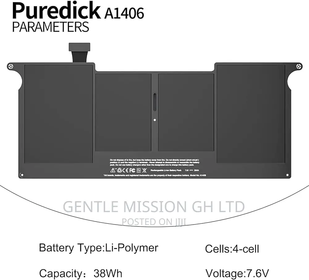 A1406 Macbook Battery