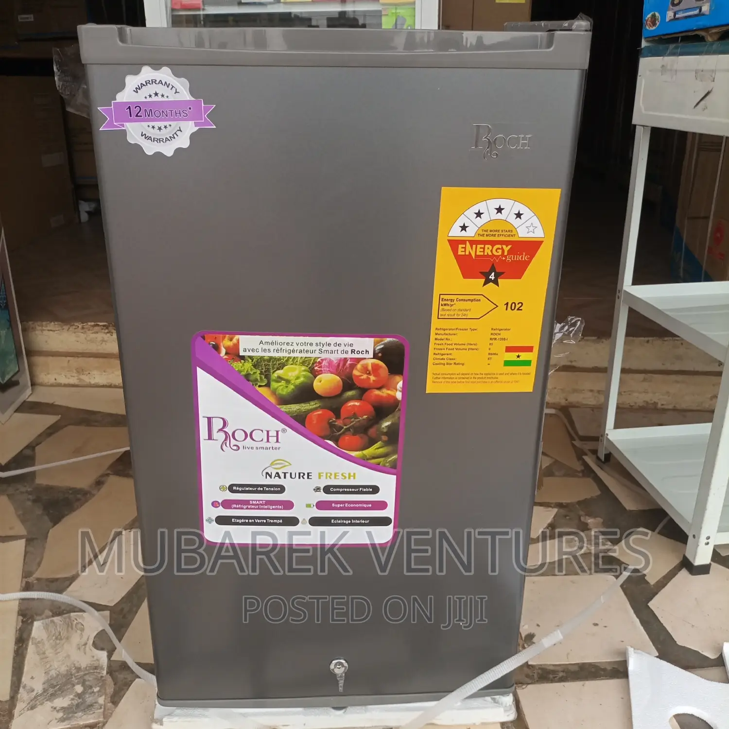 Roch 92l Table Top Fridge