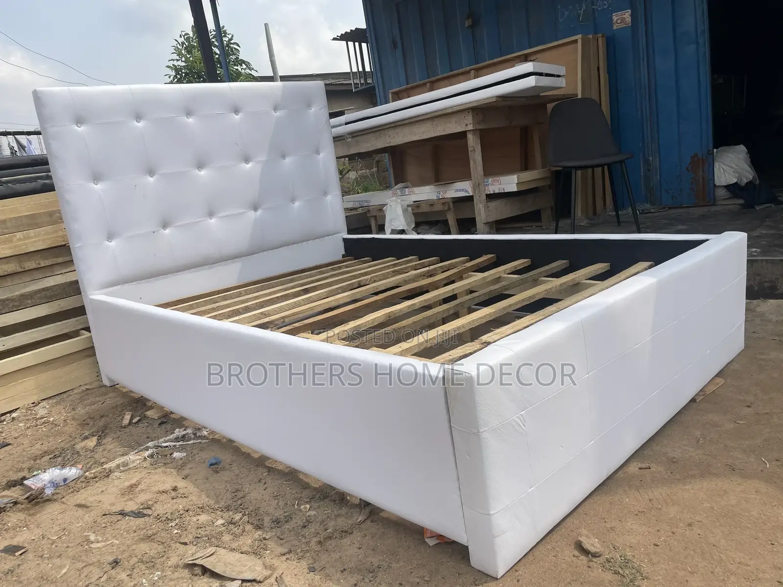 Ash Foam Double Bedframe || Very Strong and Durable