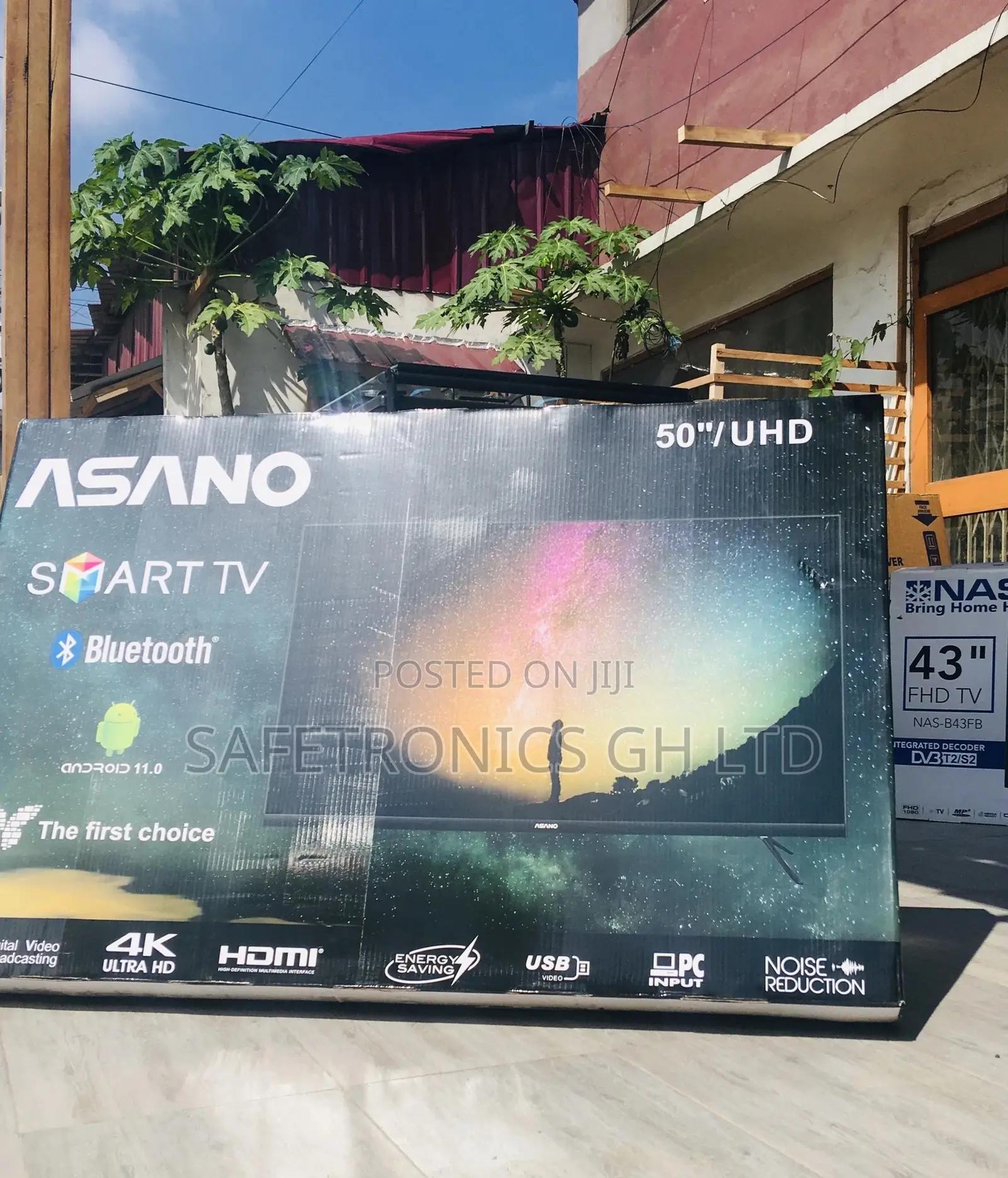 Asano Glossy LED Electric Smart Electric UHD 50 Inches Tv