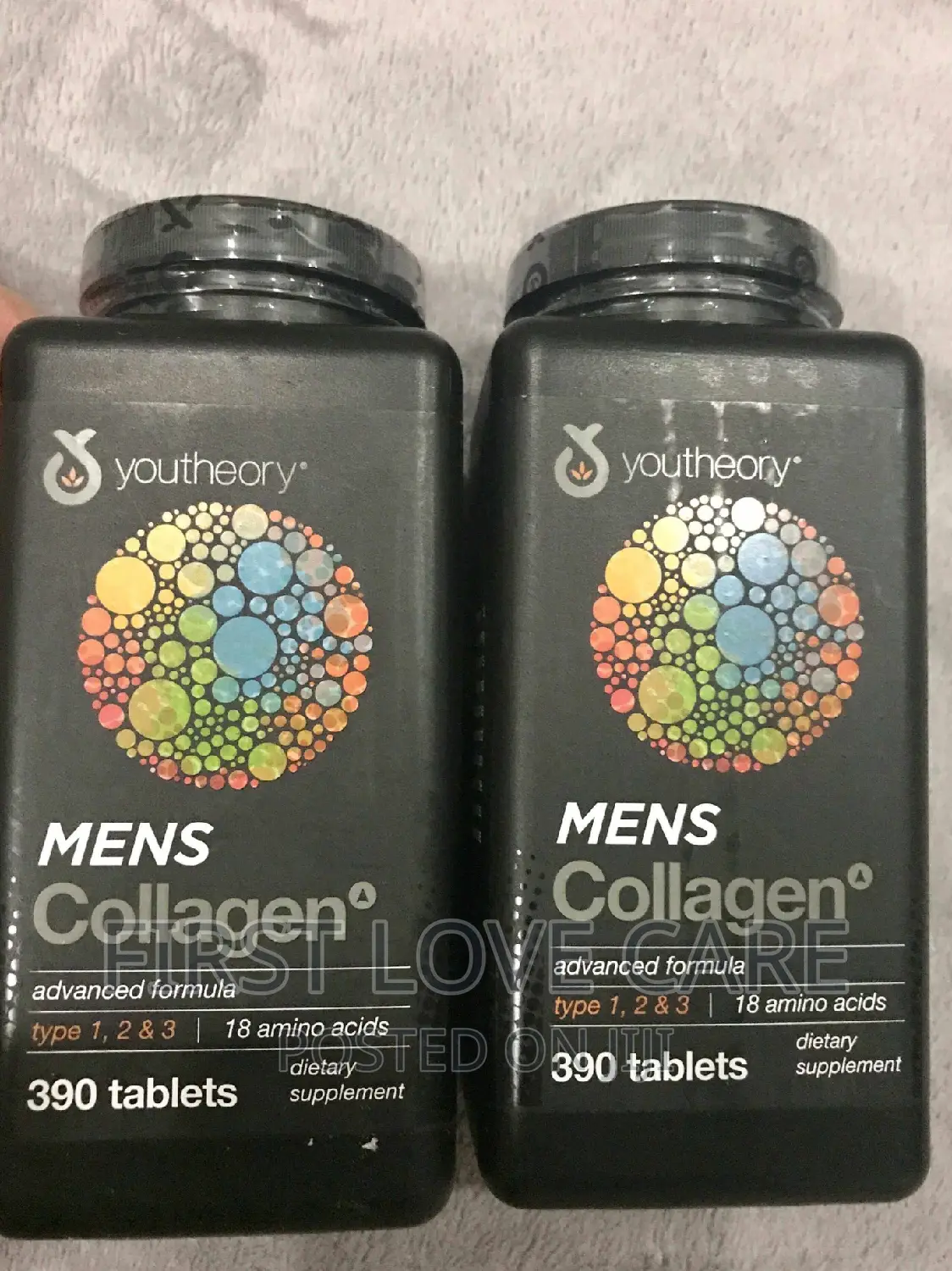 Youtheory - Men's Collagen 290 Tablets Type 1, 2, 3