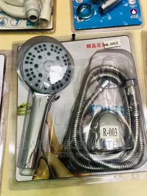 Hand Held Shower Set, Chain and Handle, Telephone Shower