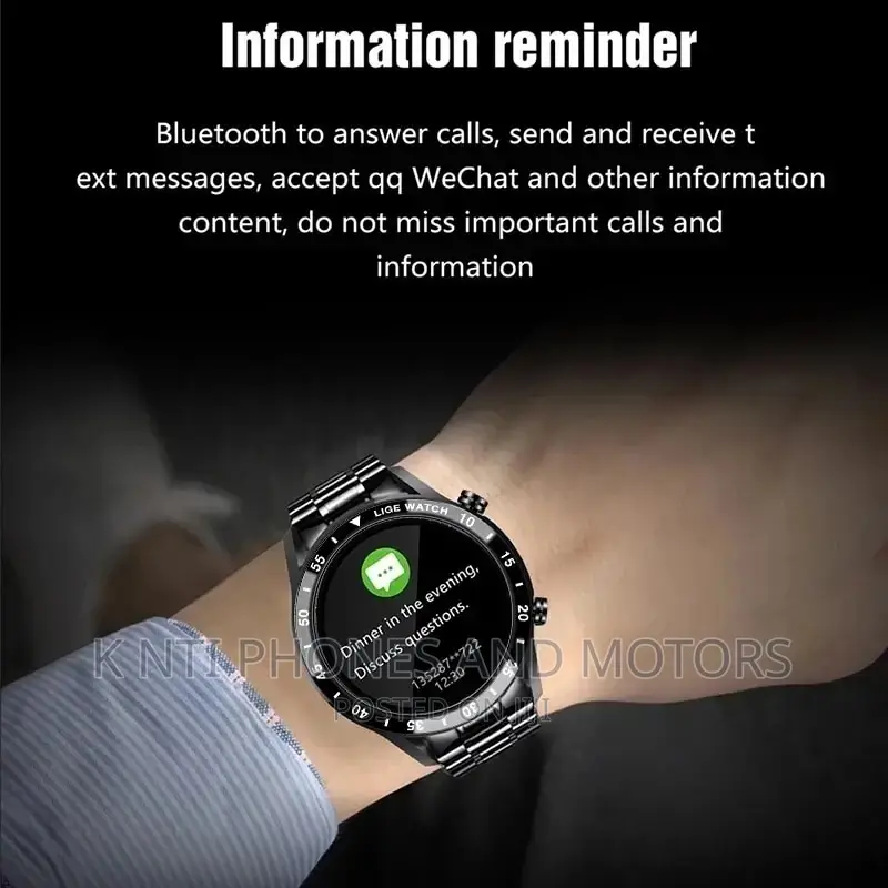 Stainless Steel Smartwatch