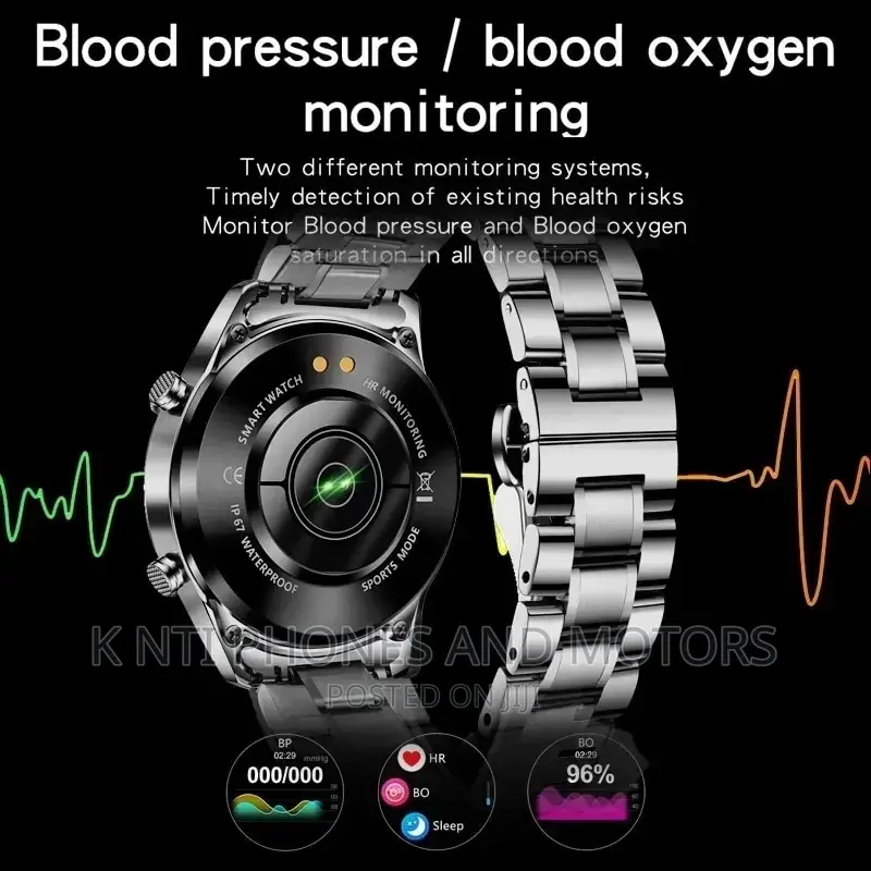 Stainless Steel Smartwatch