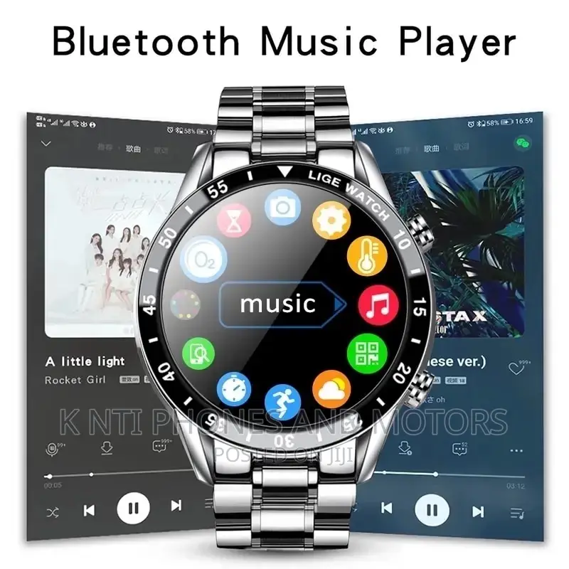 Stainless Steel Smartwatch