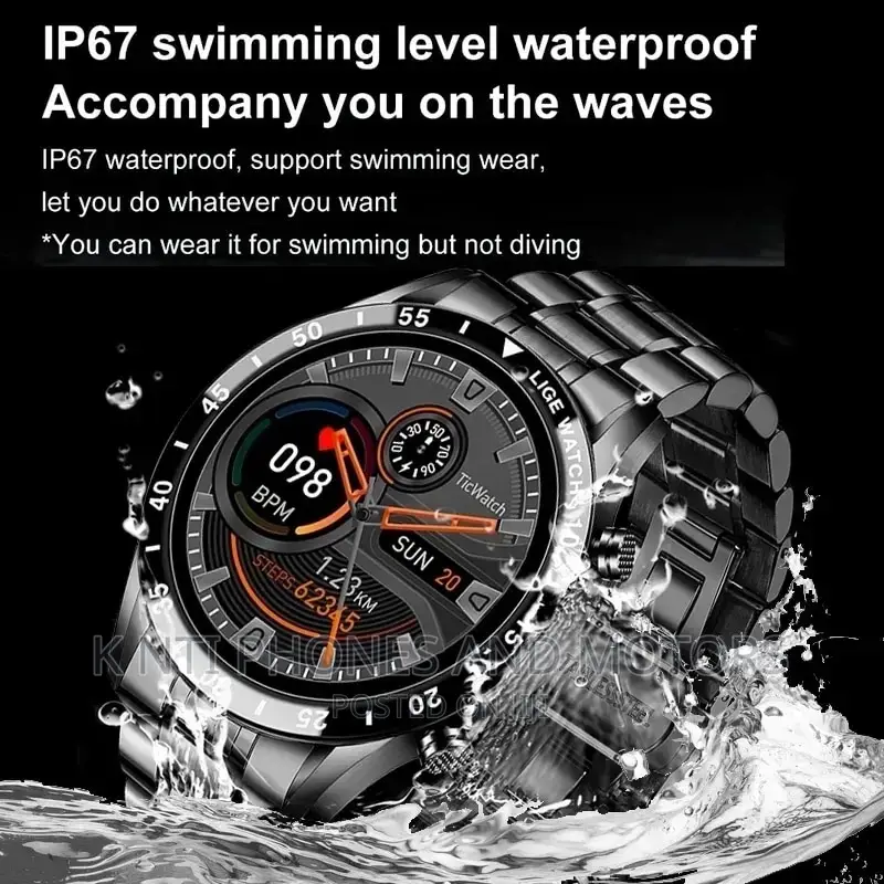 Stainless Steel Smartwatch