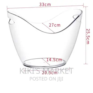 8l Clear Acrylic Ice Bucket