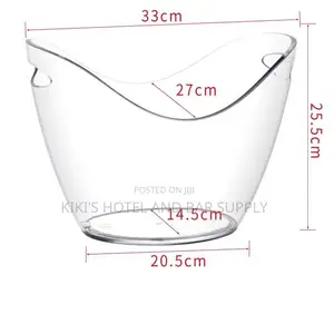 8l Clear Acrylic Ice Bucket