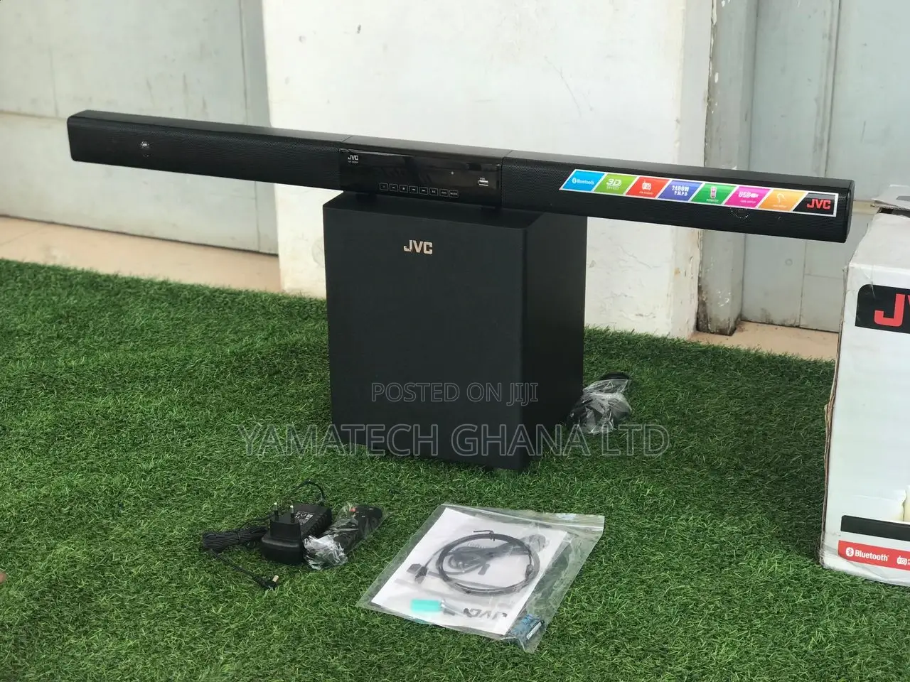 Jvc Bluetooth Wireless Soundbar With Woofer
