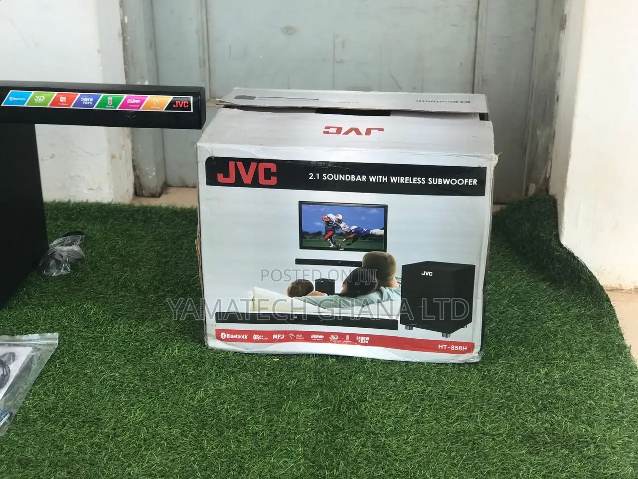 Jvc Bluetooth Wireless Soundbar With Woofer
